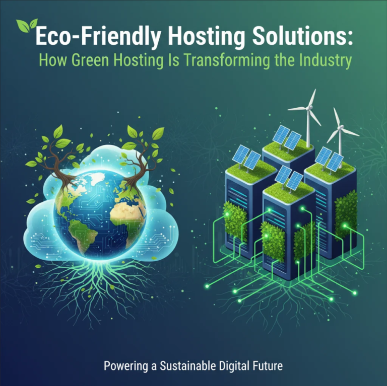 Eco-friendly data center powered by renewable energy