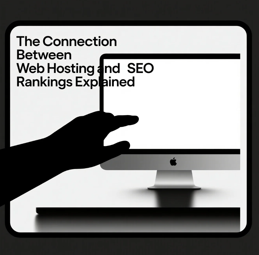 illustration of web hosting affecting website SEO rankings
