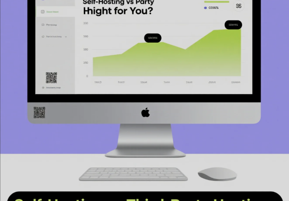 comparison between self-hosting and third-party hosting for websites
