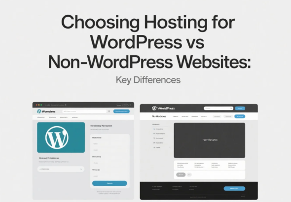WordPress hosting dashboard with optimized performance tools