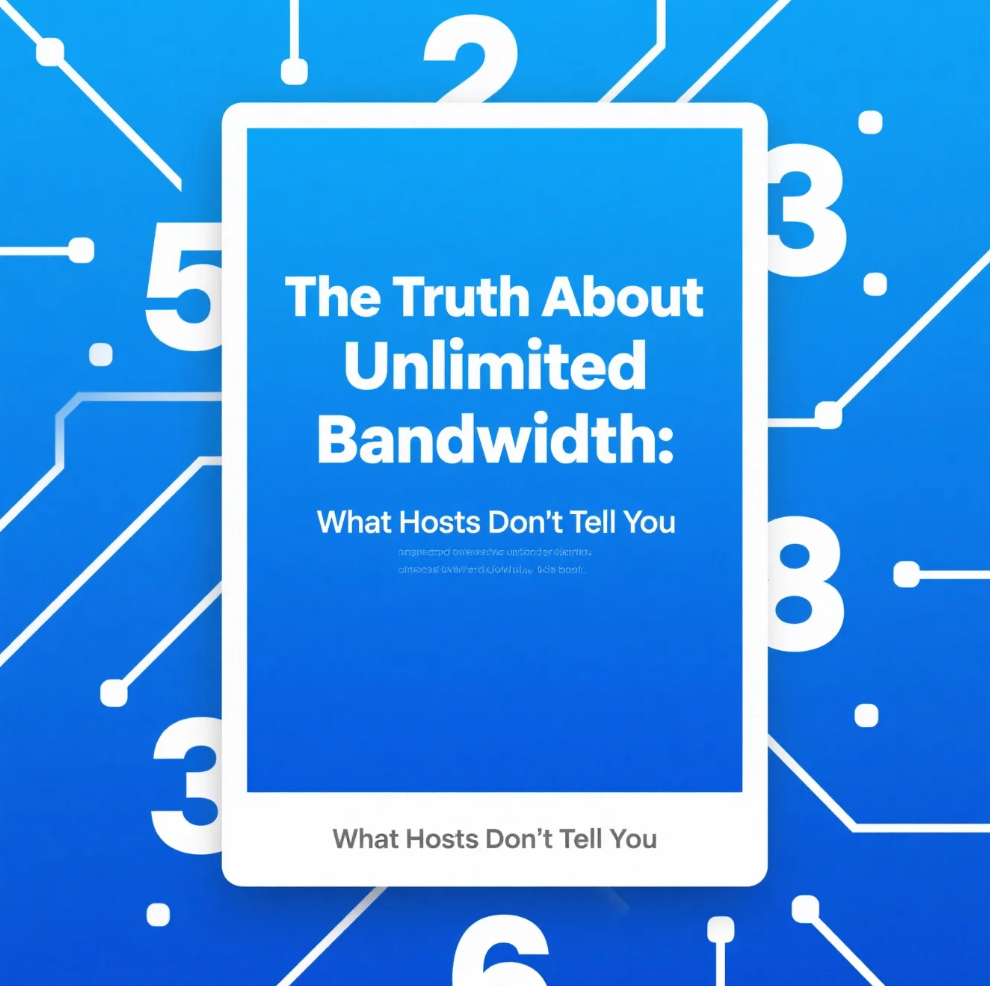 Unlimited bandwidth hosting explained with real server limitations