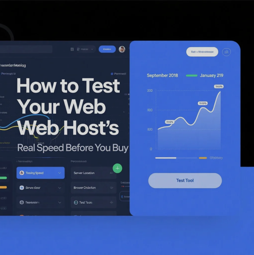 How to Test Your Web Host’s Real Speed Before You