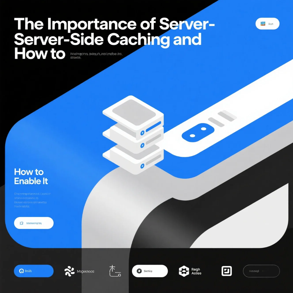 Website performance optimization through server caching