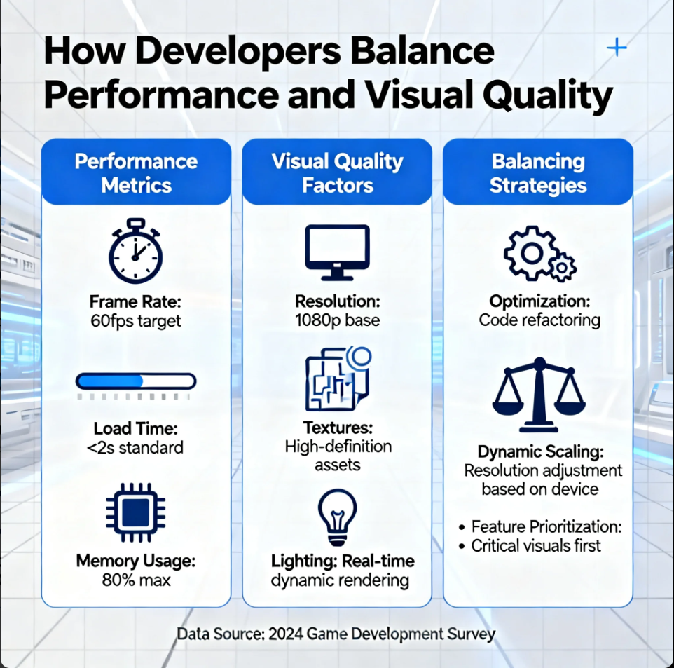 How Developers Balance Performance and Visual Quality