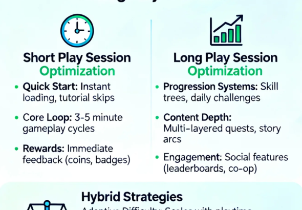 Mobile gamer holding a smartphone, playing a casual game with on-screen progress bars